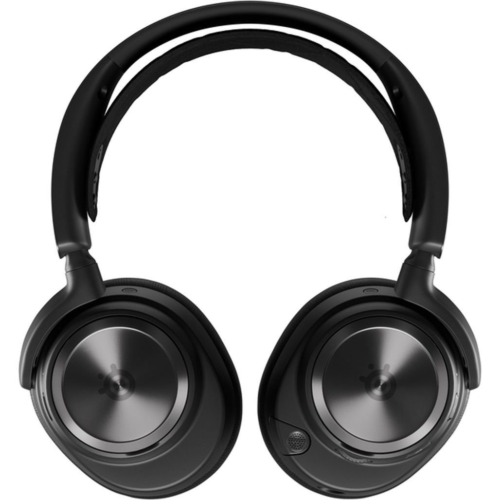 Геймерские беспроводные наушники SteelSeries Arctis Nova Pro Wireless / Bluetooth / Радиоканал / ANC / ENC / Быстрая зарядка / До 44 часов работы / Black (61520), фото №7