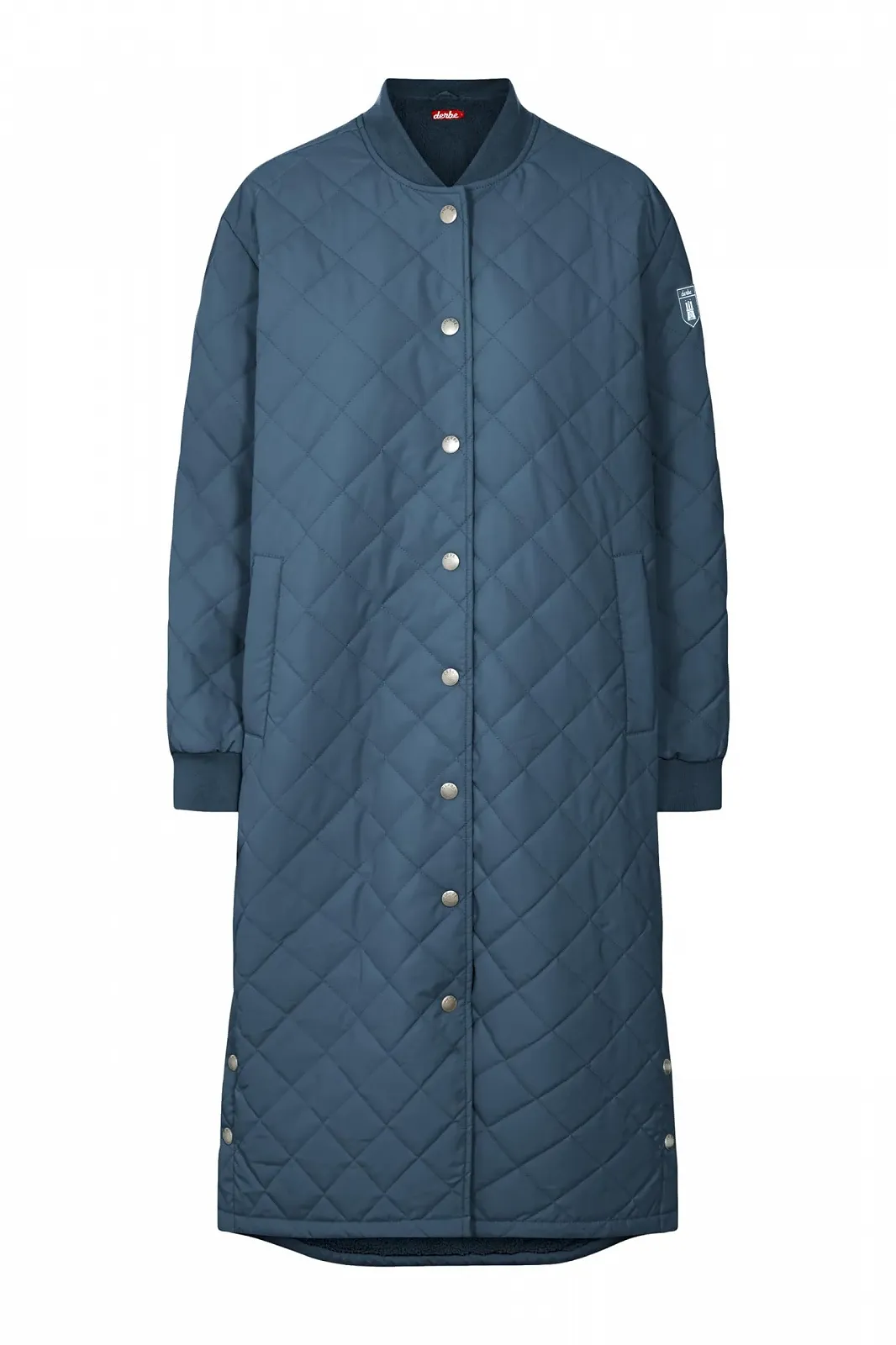 Пальто derbe Quiltby Long Cozy - женское, фото №1 Пальто derbe Quiltby Long Cozy - женское, фото №1