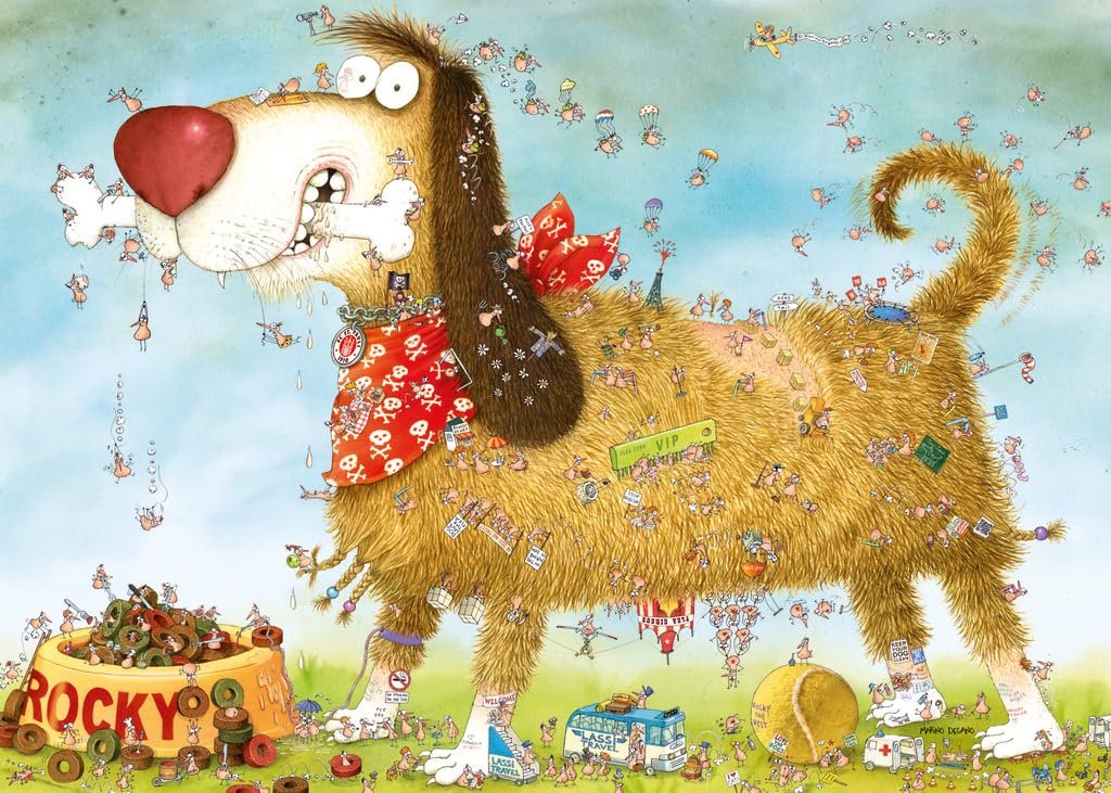 Пазл Heye Marino Degano At The Dog 1000 элементов 50 x 70 см, фото №2