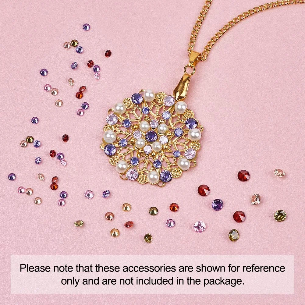 Циркониевые кабошоны Прозрачный 4 мм, фото №8