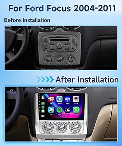Штатная автомагнитола Rimoody для Ford Focus Exi MT 2 3 Mk 2/Mk 3 2004-2011 / 9" / Сенсорная / 2/64Гб / Android 13 / Apple CarPlay / Android Auto / Bluetooth / WI-FI / GPS / USB synthetic.ua - Фото 1