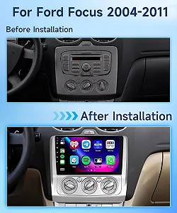 Штатна автомагнітола Rimoody для Ford Focus Exi MT 2 3 Mk 2/Mk 3 2004-2011 / 9" / Сенсорна / 2/64Гб / Android 13 / Apple CarPlay / Android Auto / Bluetooth / WI-FI / GPS / USB ціна на synthetic.ua - Фото 1 Штатна автомагнітола Rimoody для Ford Focus Exi MT 2 3 Mk 2/Mk 3 2004-2011 / 9" / Сенсорна / 2/64Гб / Android 13 / Apple CarPlay / Android Auto / Bluetooth / WI-FI / GPS / USB synthetic.ua - Фото 1