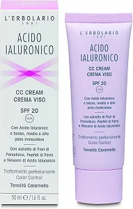 CC Крем L'ERBOLARIO Hyaluronic Acid Caramel SPF 20 - Фото 1