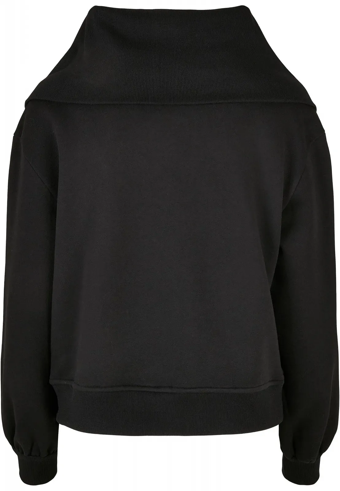 Женский свитшот Urban Classics Troyer Oversized с высоким воротом, фото №6