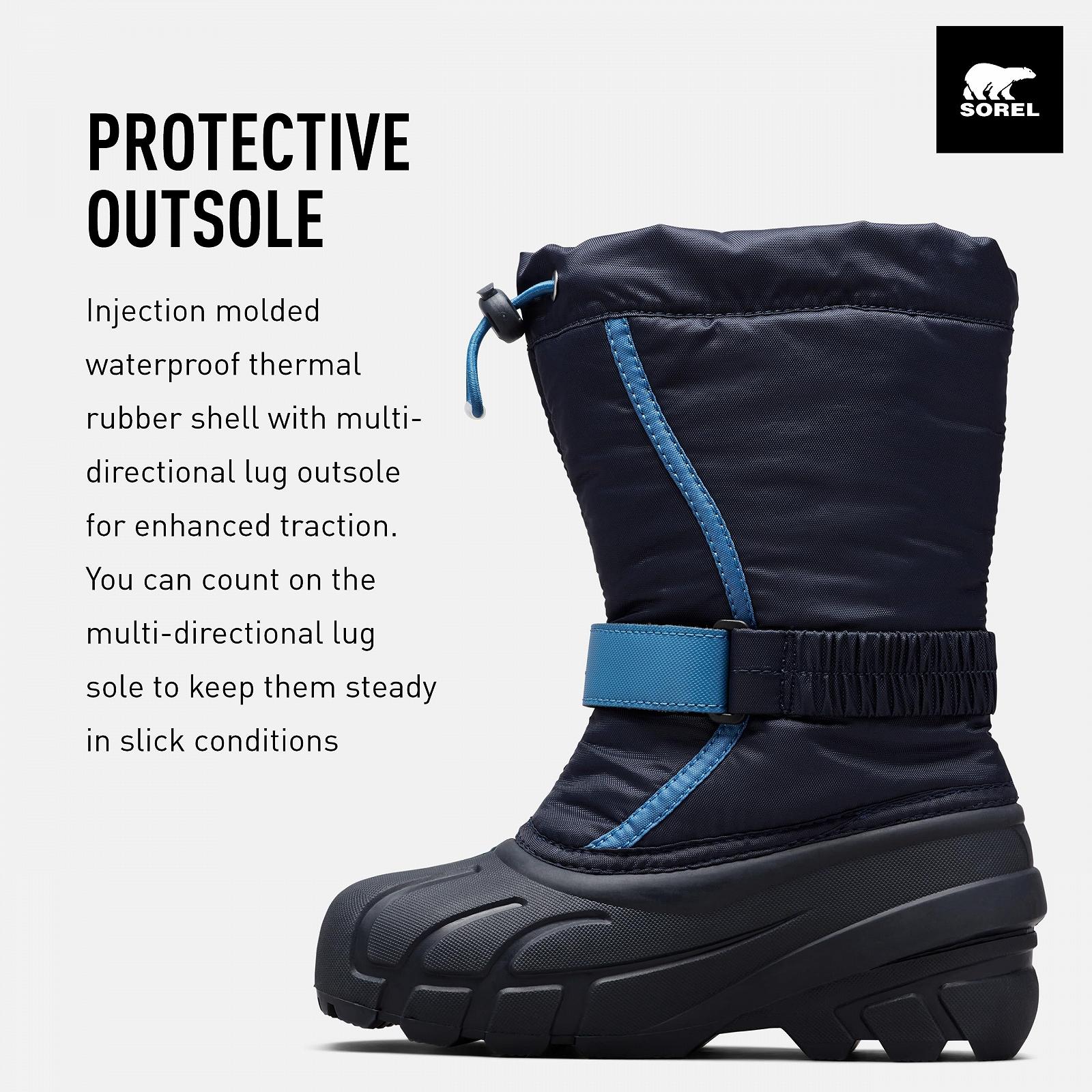 Чоботи Sorel Flurry Unisex Дитячі Зимові, фото №3