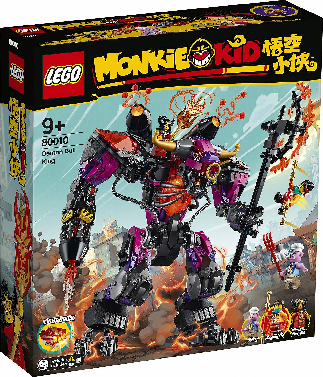 Конструктор LEGO Monkie Kid 80010 Demon Bull King, фото №1 Конструктор LEGO Monkie Kid 80010 Demon Bull King, фото №1