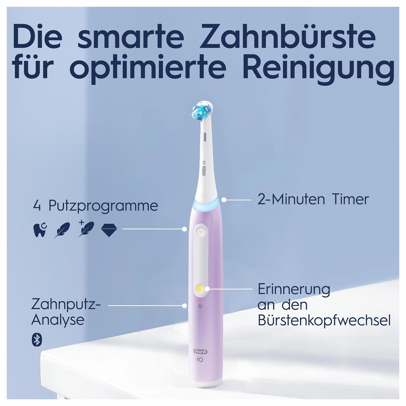 Зубна щітка електрична Oral-B iO Series 4 4 режими Лаванда, фото №4
