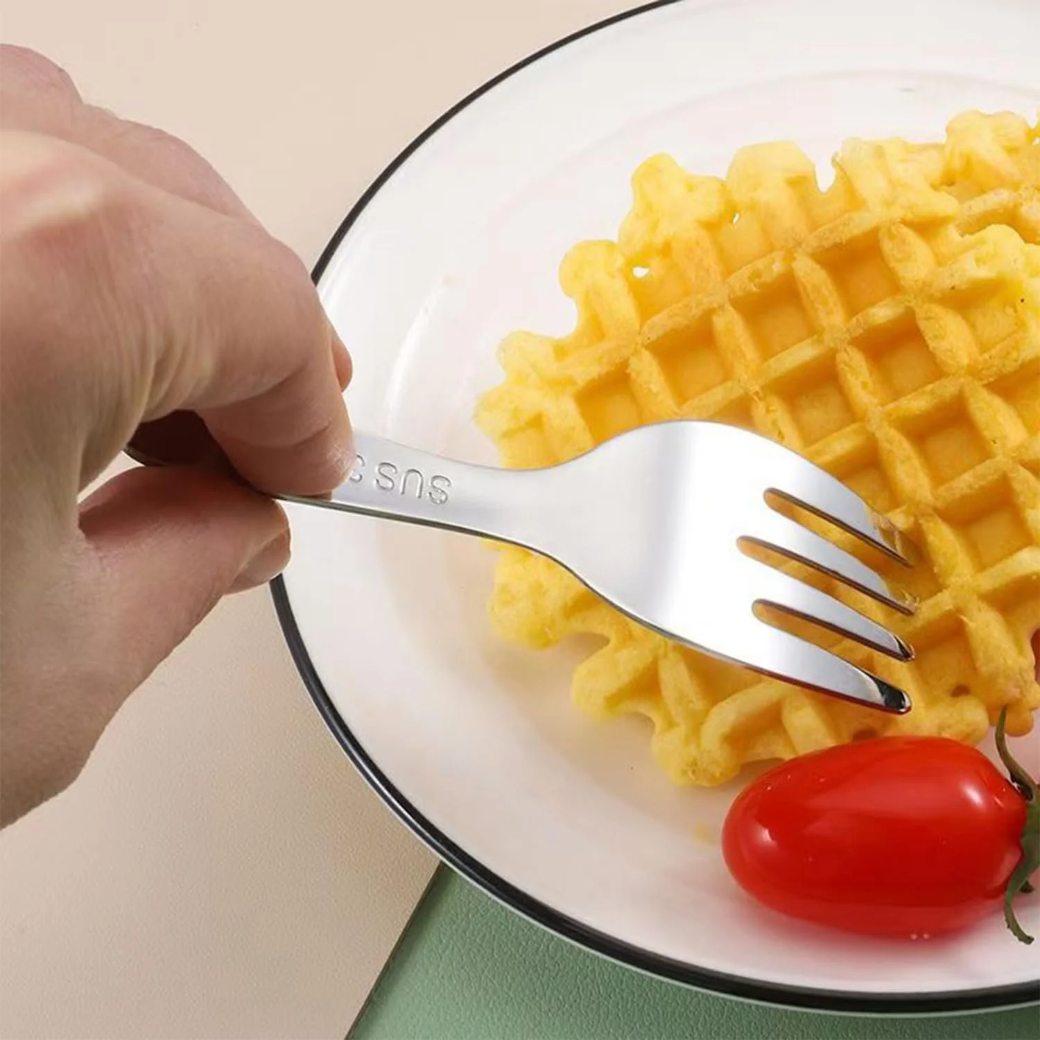 Ложка кругла коротка Sky, 3 шт., фото №5