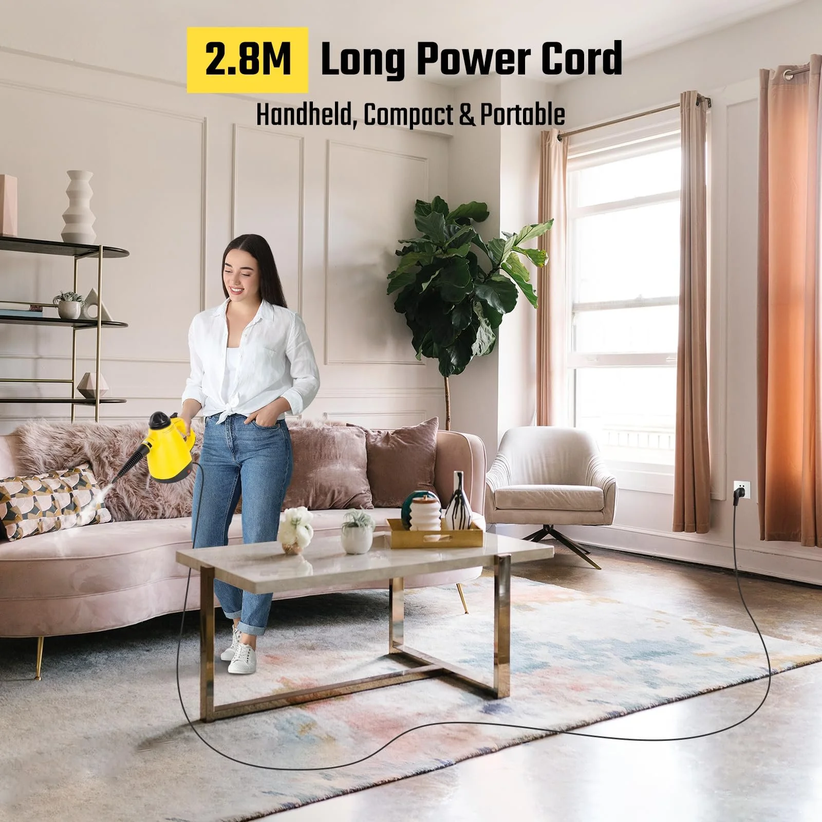 Пароочисник ручний Todeco 3,5 бар 450 мл з 8 аксесуарами, фото №4 Пароочисник ручний Todeco 3,5 бар 450 мл з 8 аксесуарами, фото №4