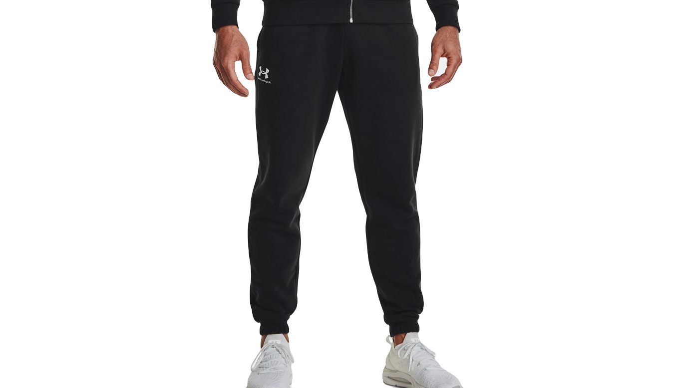 Штаны Under Armour Essential Fleece Jogger Черный S, фото №1