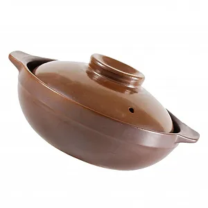 Каструля керамічна ERINGOGO з двома ручками термостійка антипригарна - Фото 1