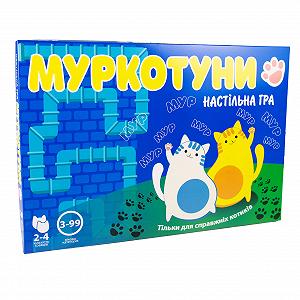 Настольная игра Strateg Муркотуны на украинском языке 30246 - Фото 1