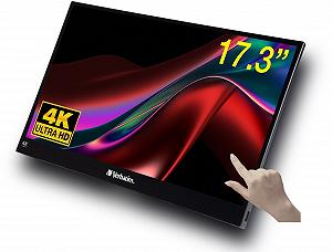 Монитор портативный сенсорный 17.3" Verbatim PMT-17 4K IPS 60 Гц цена на synthetic.ua - Фото 1 Монитор портативный сенсорный 17.3" Verbatim PMT-17 4K IPS 60 Гц synthetic.ua - Фото 1