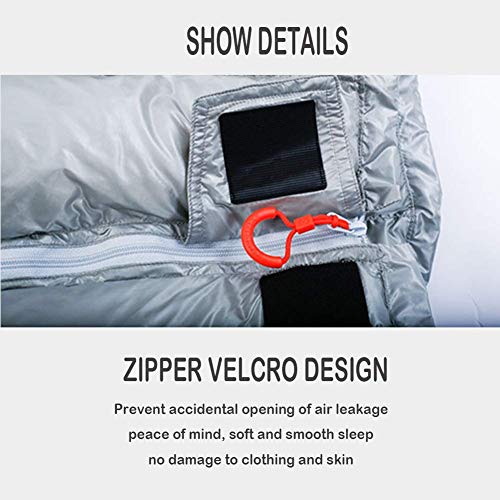 Спальний мішок MYVVKIA для дорослих теплий дихаючий водонепроникний зносостійкий, фото №5