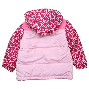 Пухова куртка з капюшоном для дівчат Lilo et Stitch synthetic.ua - Фото 1