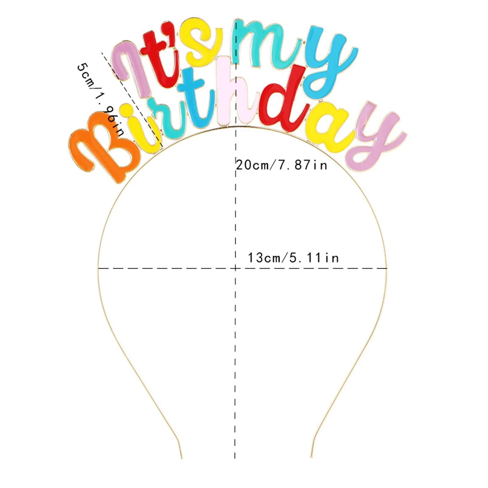 Обруч для волосся Жіночий Кольоровий Блискучий, фото №2