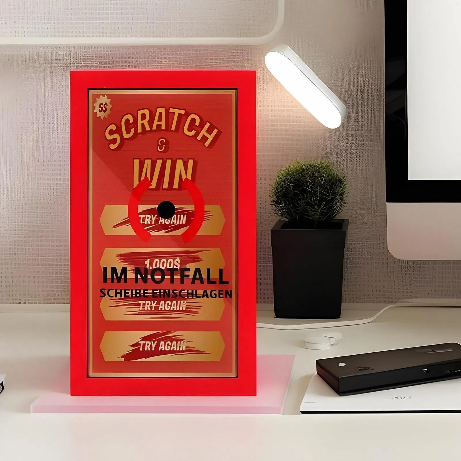 Скарбничка прозора Червона, фото №3