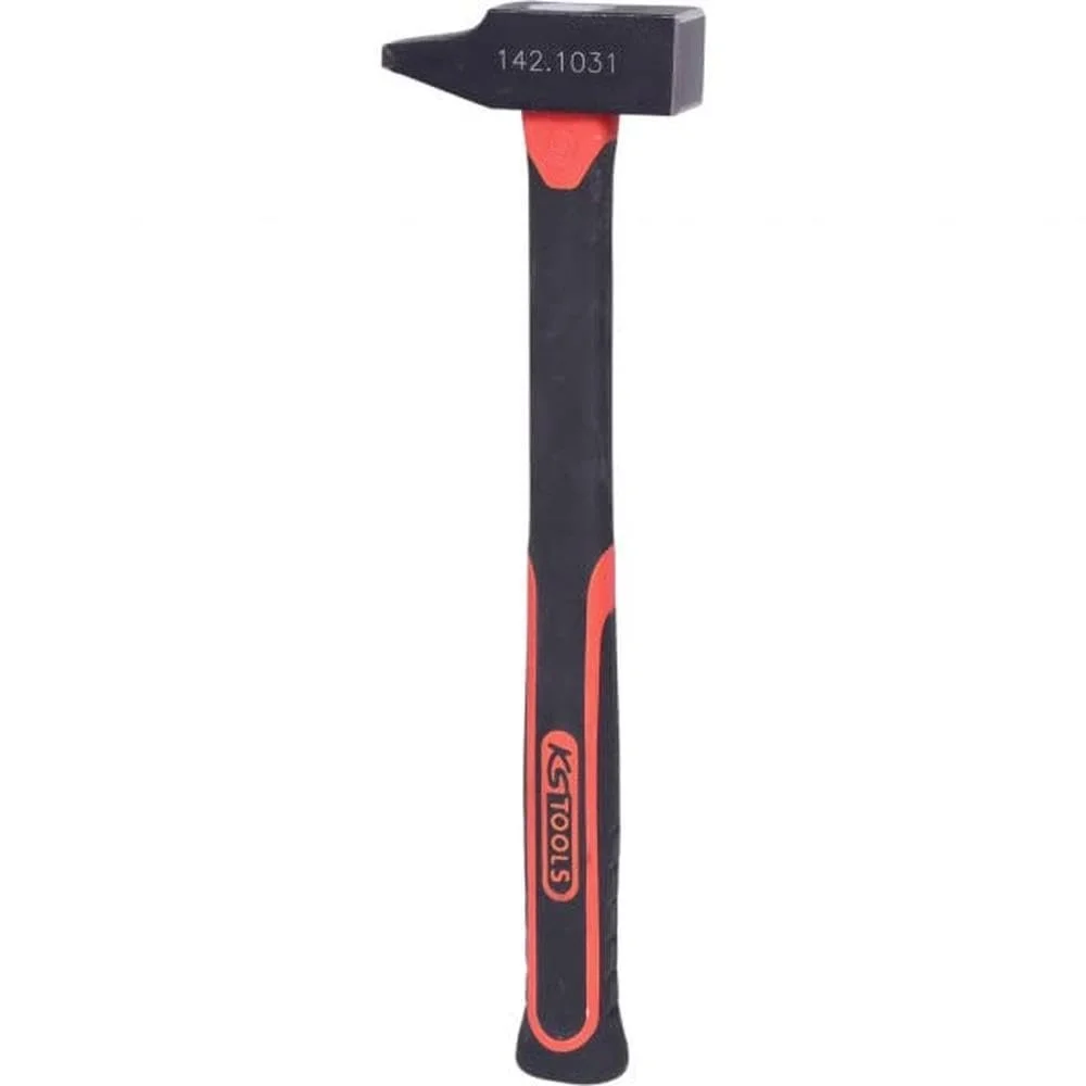 Молоток слюсарний KS Tools 142.1031 французького типу зі скловолоконною ручкою 250 g, фото №2 Молоток слюсарний KS Tools 142.1031 французького типу зі скловолоконною ручкою 250 g, фото №2
