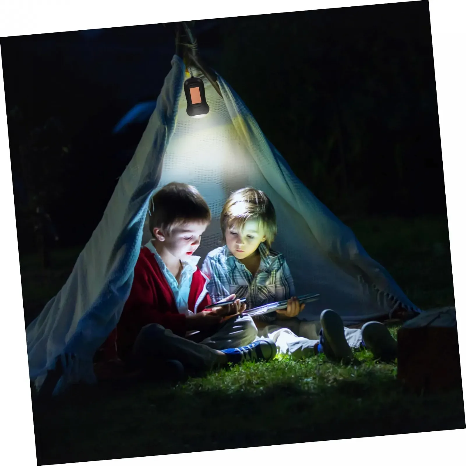 Ручний ліхтарик HEMOTON Міні ліхтарик з ручною рукояткою Сонячний для виживання для кемпінгу Піших прогулянок Домашнього використання, фото №7