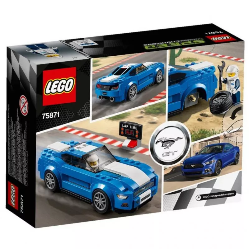 Конструктор LEGO Speed Champions Форд Мустанг 75871 Ford Mustang GT, фото №1 Конструктор LEGO Speed Champions Форд Мустанг 75871 Ford Mustang GT, фото №1