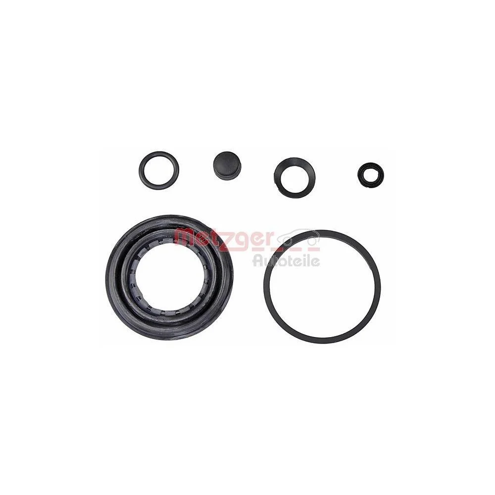 Ремкомплект, гальмівний супорт METZGER 114-0258 GREENPARTS задня вісь, фото №1