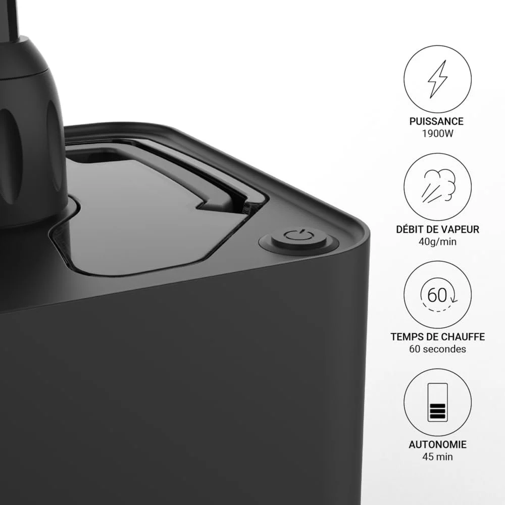 Вертикальний відпарювач STEAMONE Familys EUKID190B 1900 Вт 40 г/хв, фото №5