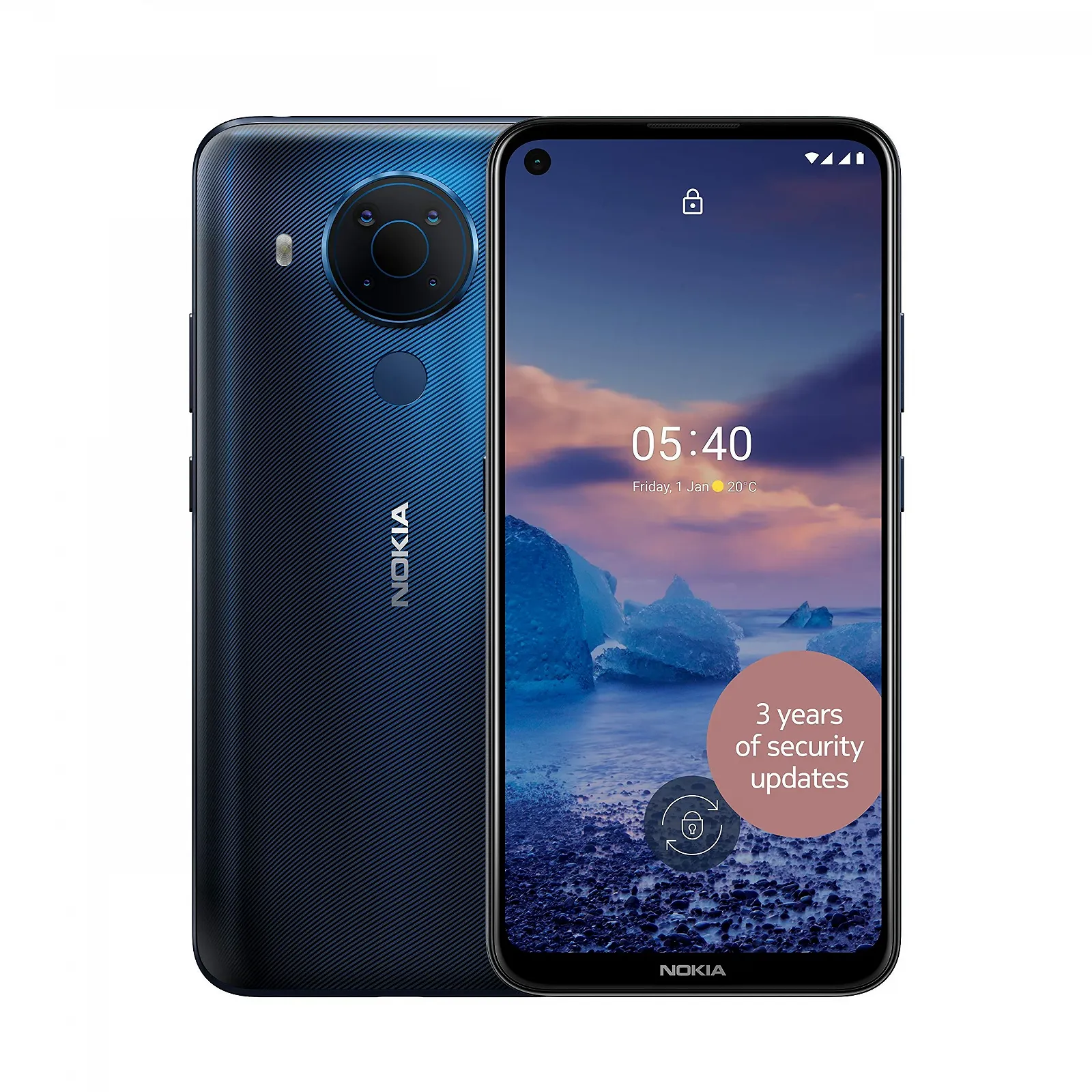 Смартфон Nokia 5.4 64GB DS 6.4" Polar Night синий, фото №1 Смартфон Nokia 5.4 64GB DS 6.4" Polar Night синий, фото №1