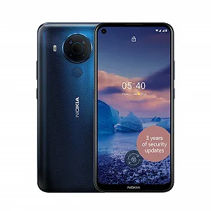 Смартфон Nokia 5.4 64GB DS 6.4" Polar Night синий - Фото 1