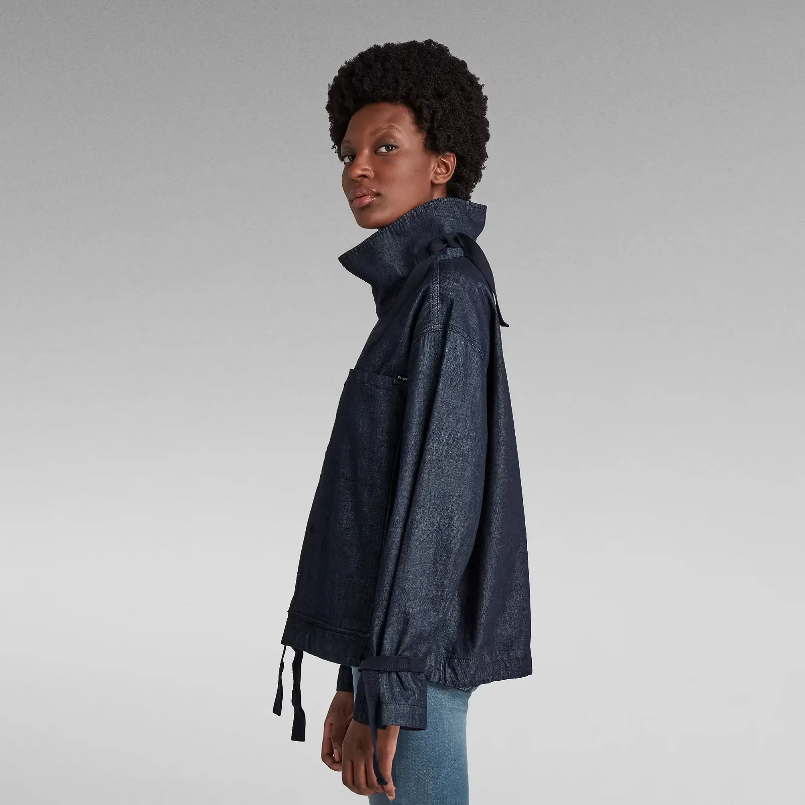 Жіноча сорочка G-Star RAW Mock Neck Shirt - M, фото №2 Жіноча сорочка G-Star RAW Mock Neck Shirt - M, фото №2