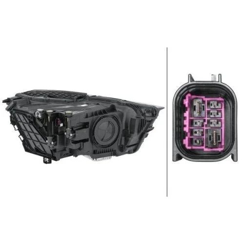 Фара головного света HELLA 1LX 354 870-031 для AUDI, левая, фото №2