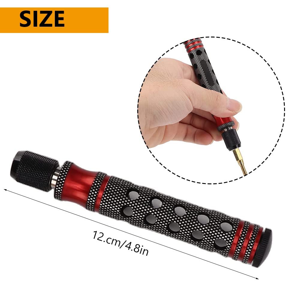 Набір викруток RC RC Repair 12 в 1 з червоною ручкою, фото №2