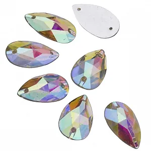 Прикраси COHEALI, 50 шт., Хелловін, плоска задня частина, кришталева перлина - Фото 1