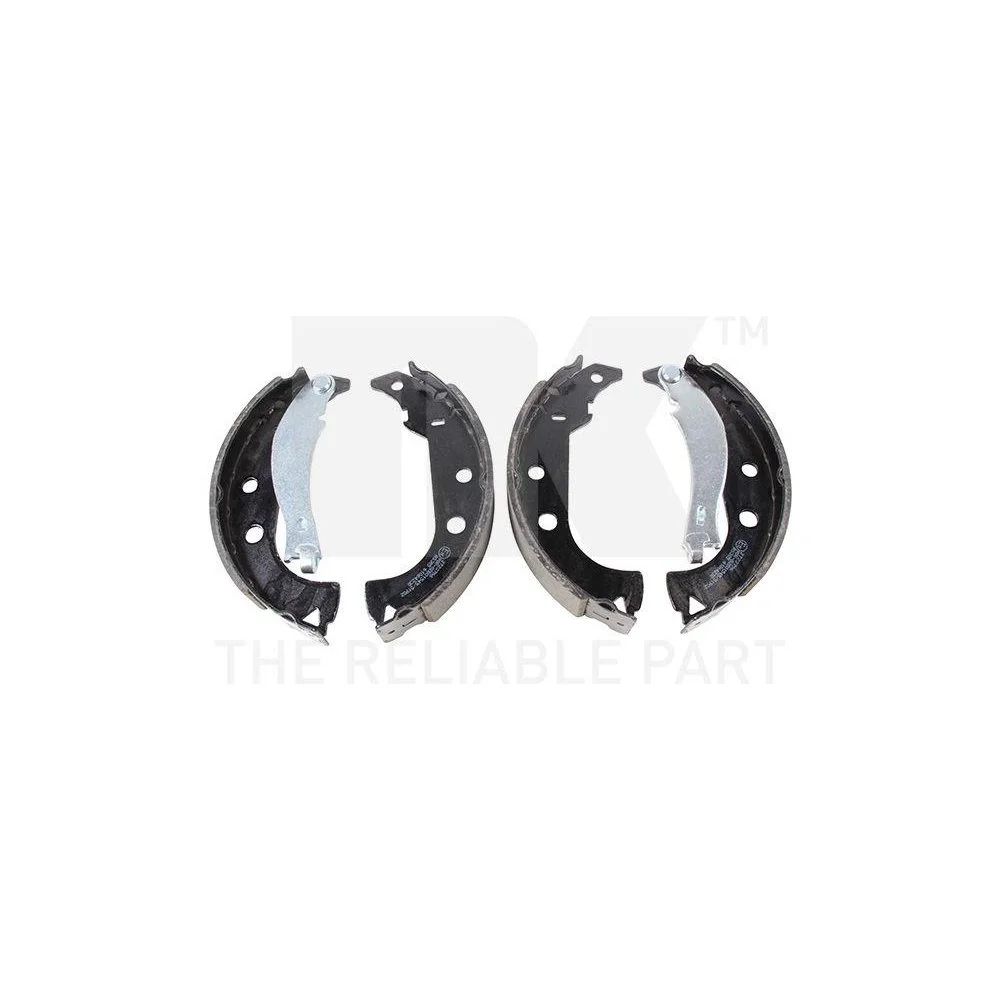 Комплект гальмівних колодок NK 2723706 для FIAT задня вісь, фото №1