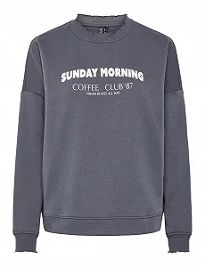 Женская Толстовка PIECES Pcpapaya LS Printed Sweat - Фото 1