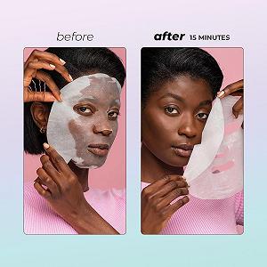 Маска для лица Vitamasques Vitamin C Cherry, 7 шт. Осветляет, защищает и способствует увлажнению с помощью антиоксидантов, витамина C и феруловой кислоты, натуральная, веганская, корейский уход за кожей synthetic.ua - Фото 1