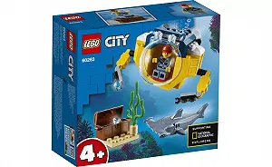 Конструктор LEGO Мини-субмарина 41 деталь 60263 - Фото 1