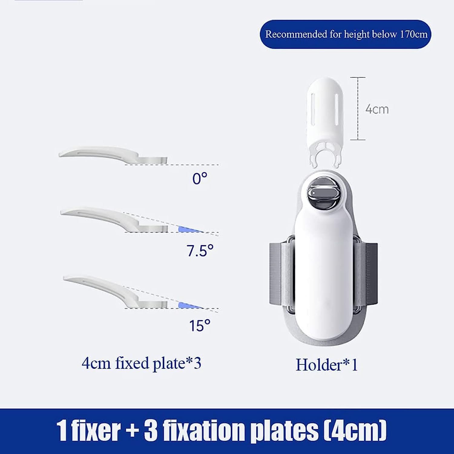 Коректор великого пальця стопи для чоловіків і жінок з 3 кутовими фіксуючими пластинами, фото №6