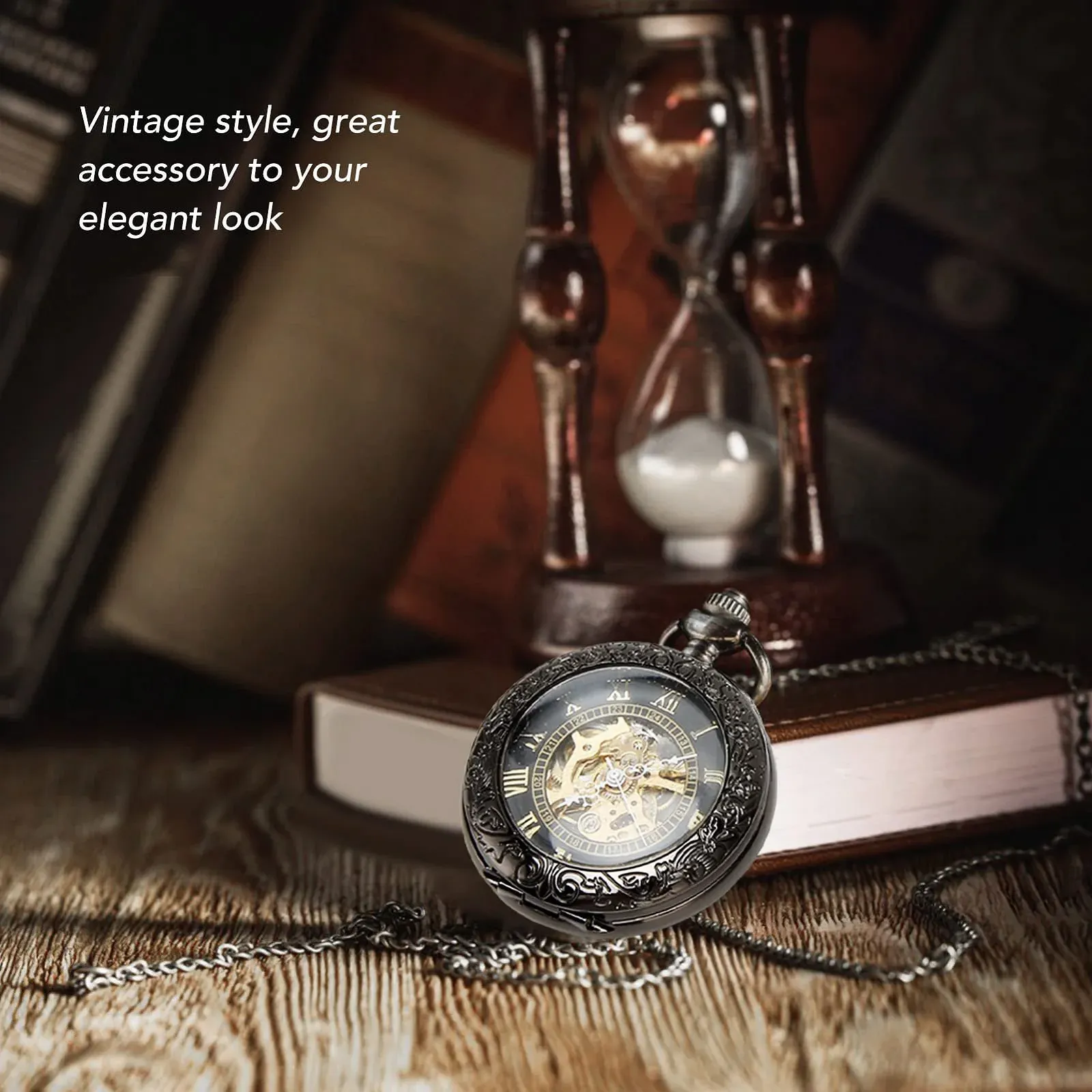 Механические карманные часы YUYTE с римским циферблатом, Винтажные часы с двойным корпусом, Механические карманные часы с ручным заводом, Скелетон с цепочкой, Винтаж, фото №3 Механические карманные часы YUYTE с римским циферблатом, Винтажные часы с двойным корпусом, Механические карманные часы с ручным заводом, Скелетон с цепочкой, Винтаж, фото №3