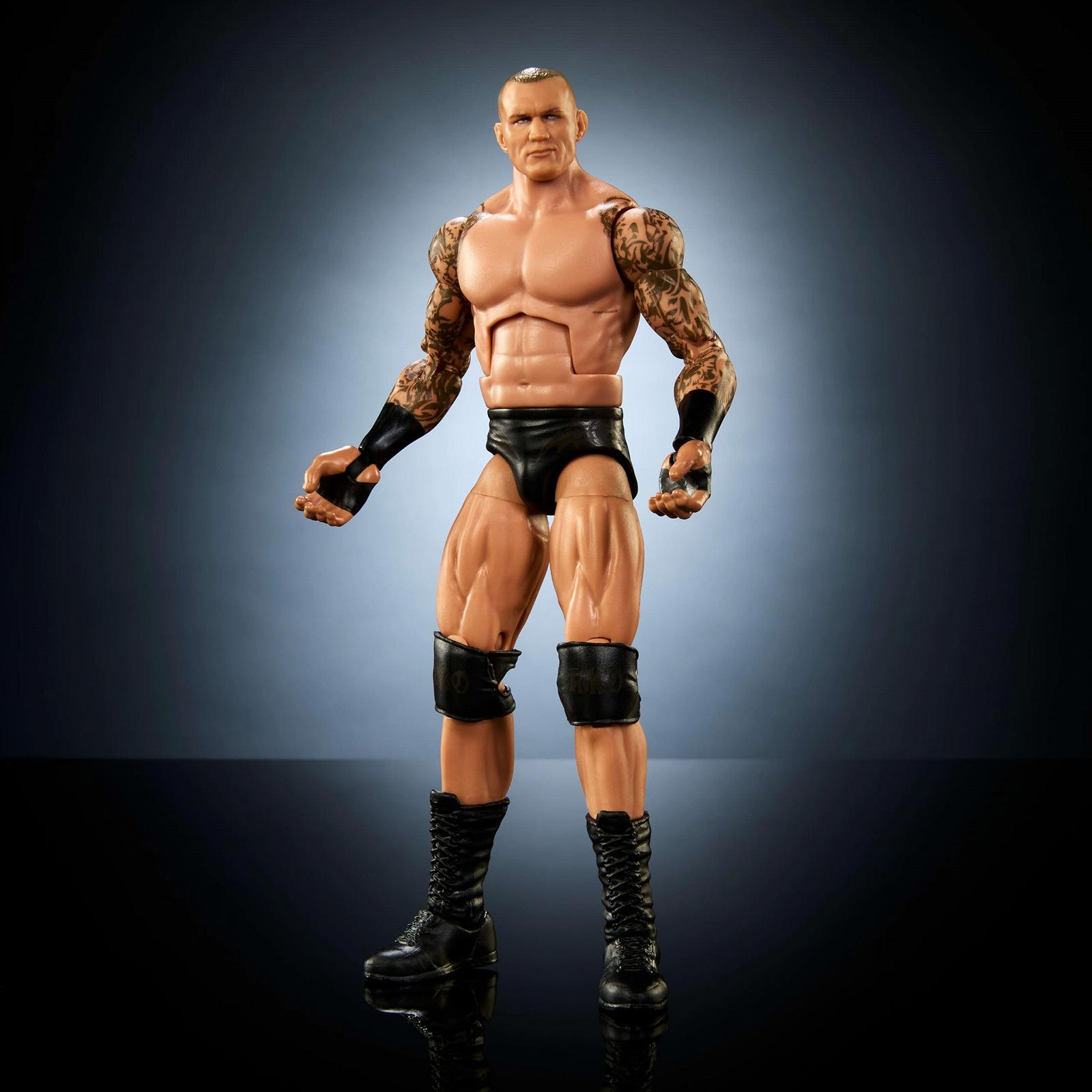 Экшн-фигурка Mattel WWE Elite Серии #116 Рэнди Ортон 15 см с 25 точками движения и сменными руками, многоцветная, фото №4