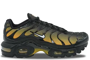 Кроссовки NIKE Air Max Plus TN Black University Gold - Фото 1