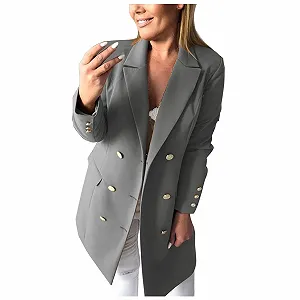 Пальто Жіноче довге вовняне двостороннє з довгими рукавами Class synthetic.ua - Фото 1