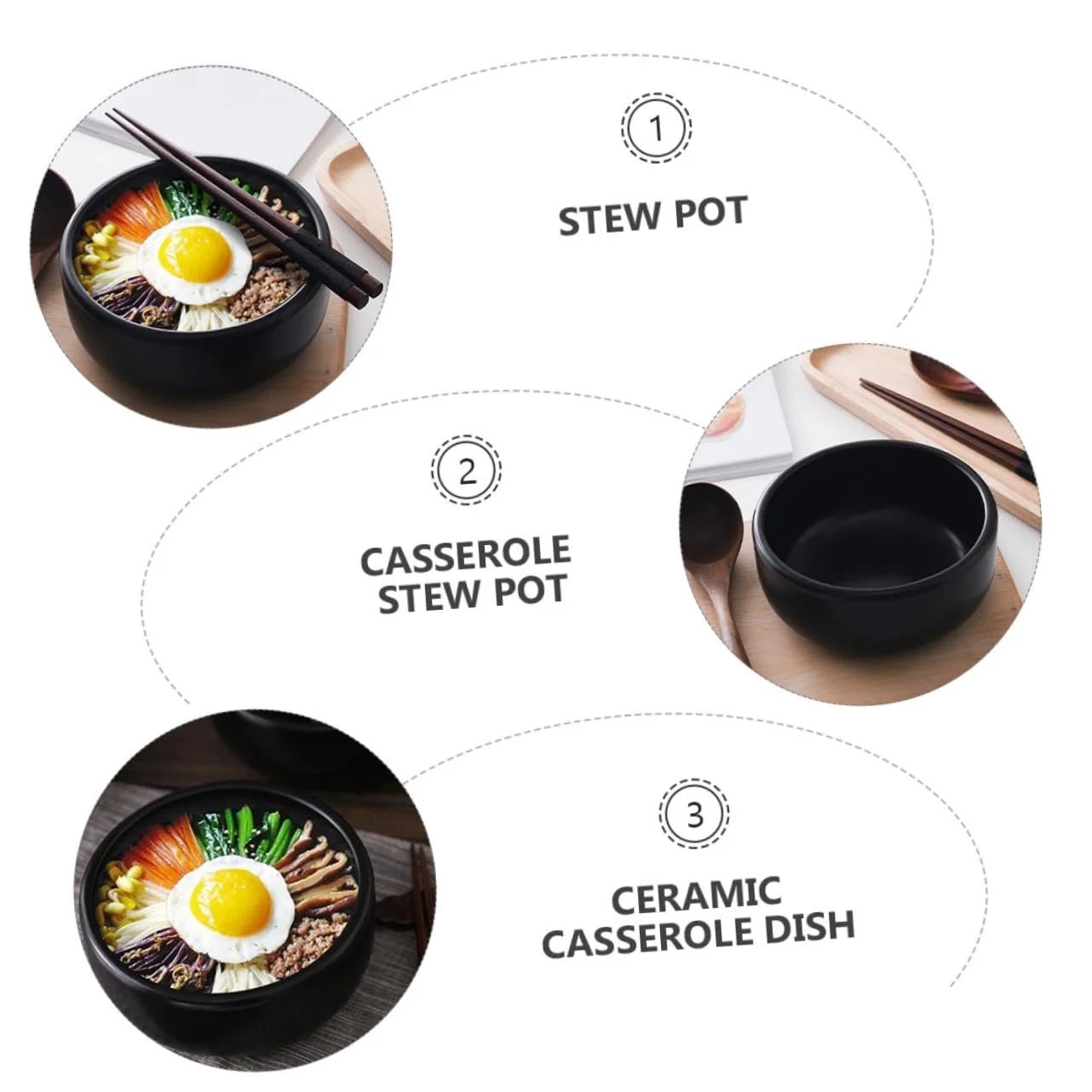 Керамічна каструля для тушкування з підставкою термостійка енергоощадна, фото №9