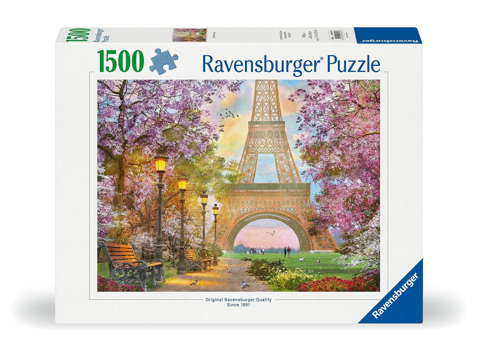 Пазл Ravensburger In Love in Paris 12000694 1500 элементов, фото №2