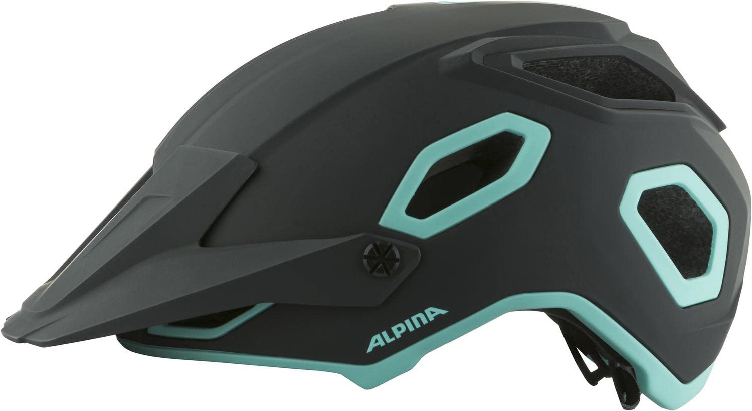 Шлем Alpina Croot MIPS Черный/Бирюзовый, фото №3