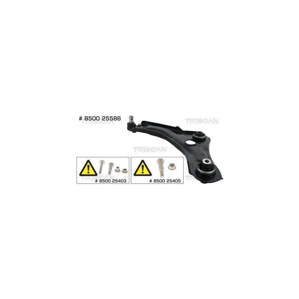 Рычаг подвески TRISCAN 8500 25586 для RENAULT, передний мост слева, внешний, фото №1