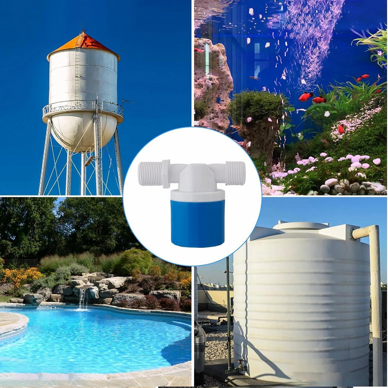 Контролер, таймер рівня води Automatic Float Valve для резервуара та ставка 3/4-1 дюйм, фото №4 Контролер, таймер рівня води Automatic Float Valve для резервуара та ставка 3/4-1 дюйм, фото №4