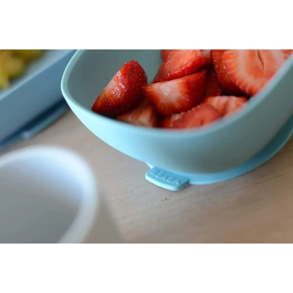 Набір посуду Béaba Силіконовий з присосками, фото №6