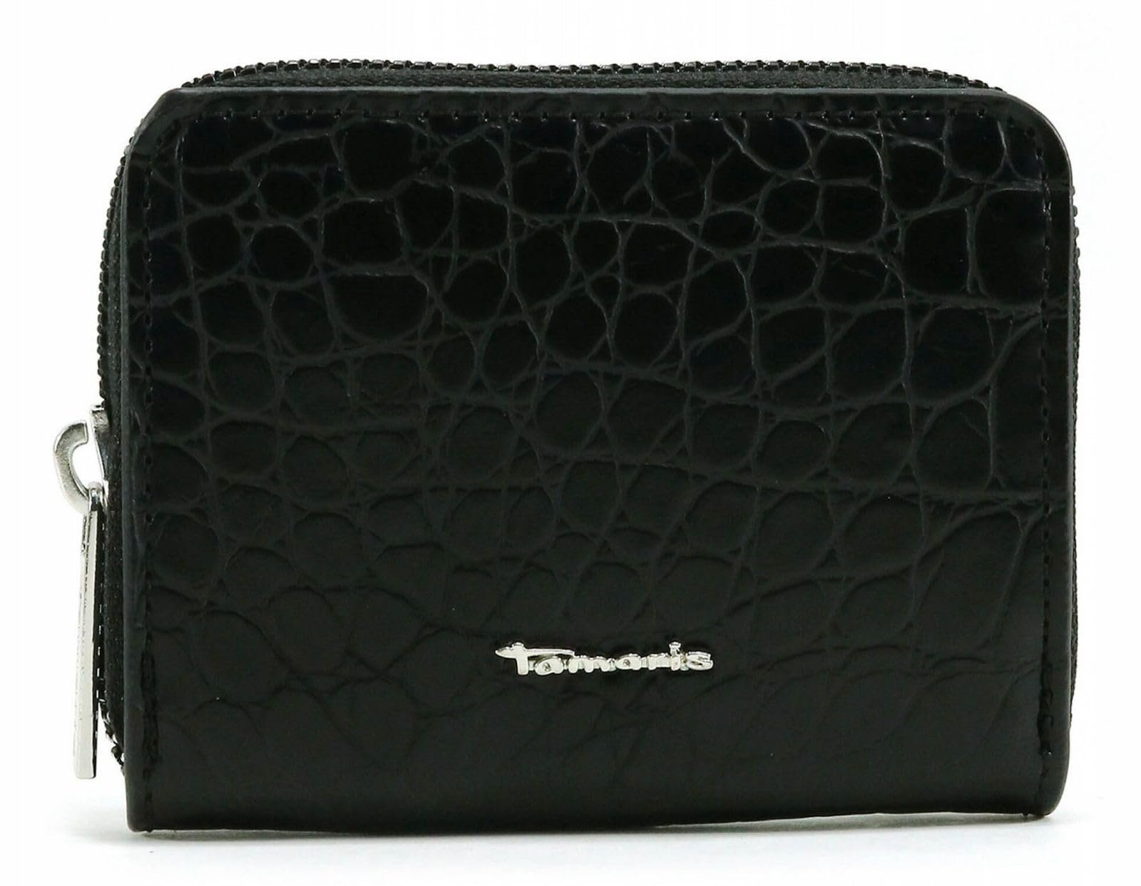 Кошелек Tamaris Clara-Marie Small Zip Around Black, черный, модный, фото №1