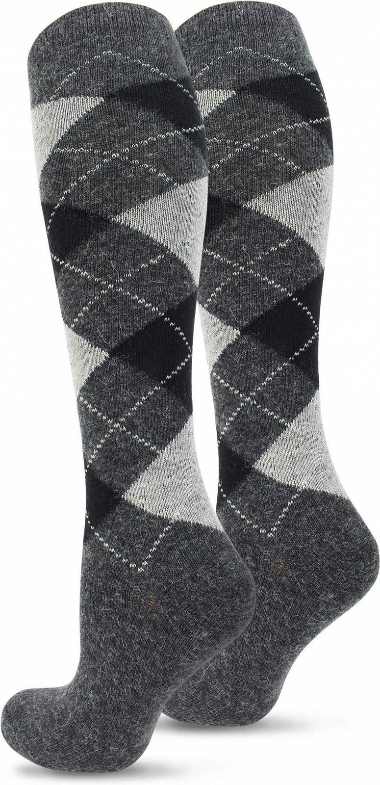 Теплые гольфы с овечьей шерстью и шерстью альпаки для женщин - 3 пары, фото №2