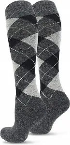 Теплые гольфы с овечьей шерстью и шерстью альпаки для женщин - 3 пары synthetic.ua - Фото 1